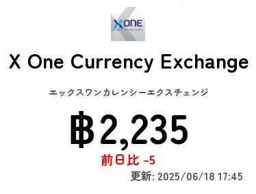 X One Currency Exchange エックスワンカレンシーエクスチェンジ